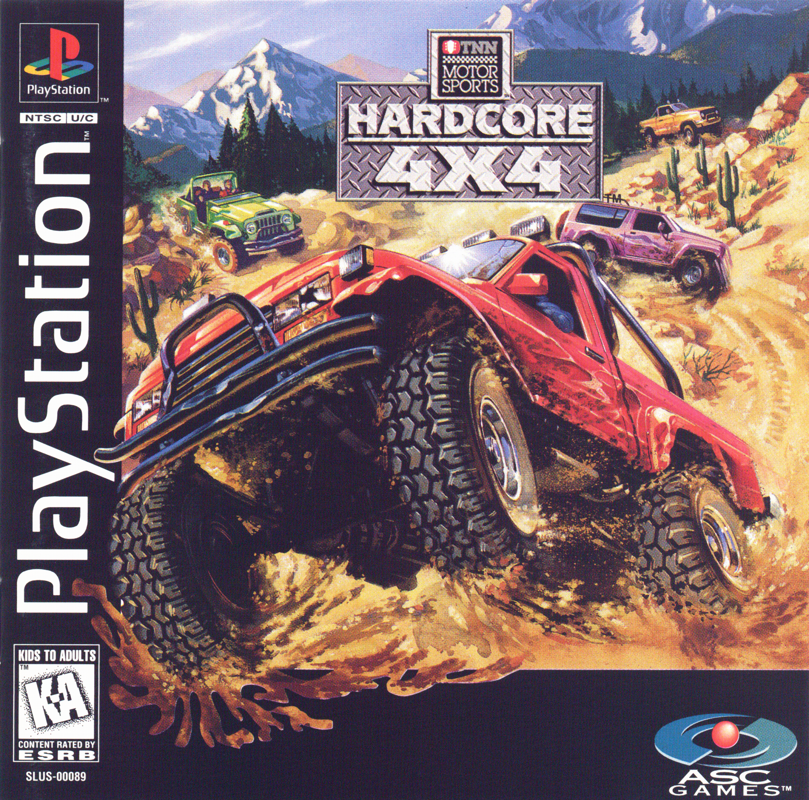 Front Cover for TNN Motor Sports Hardcore 4x4 (PlayStation)