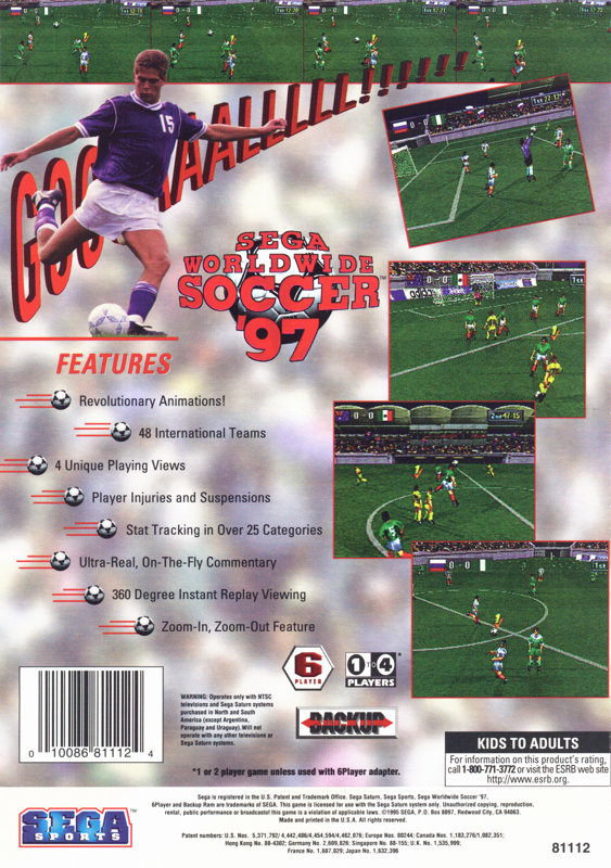 worldwide soccer 97