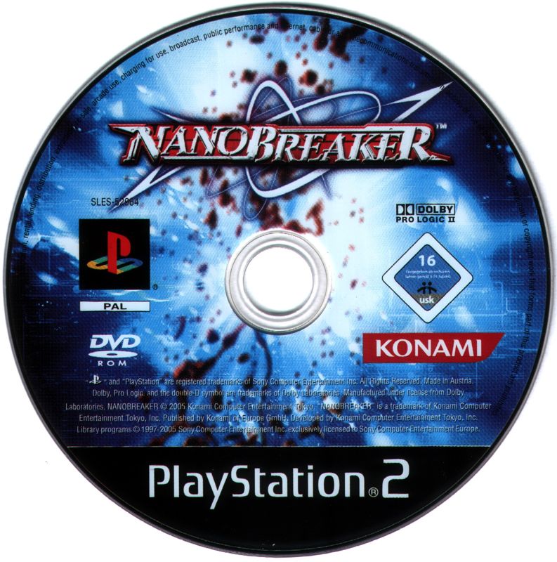 Media for Nano Breaker (PlayStation 2)