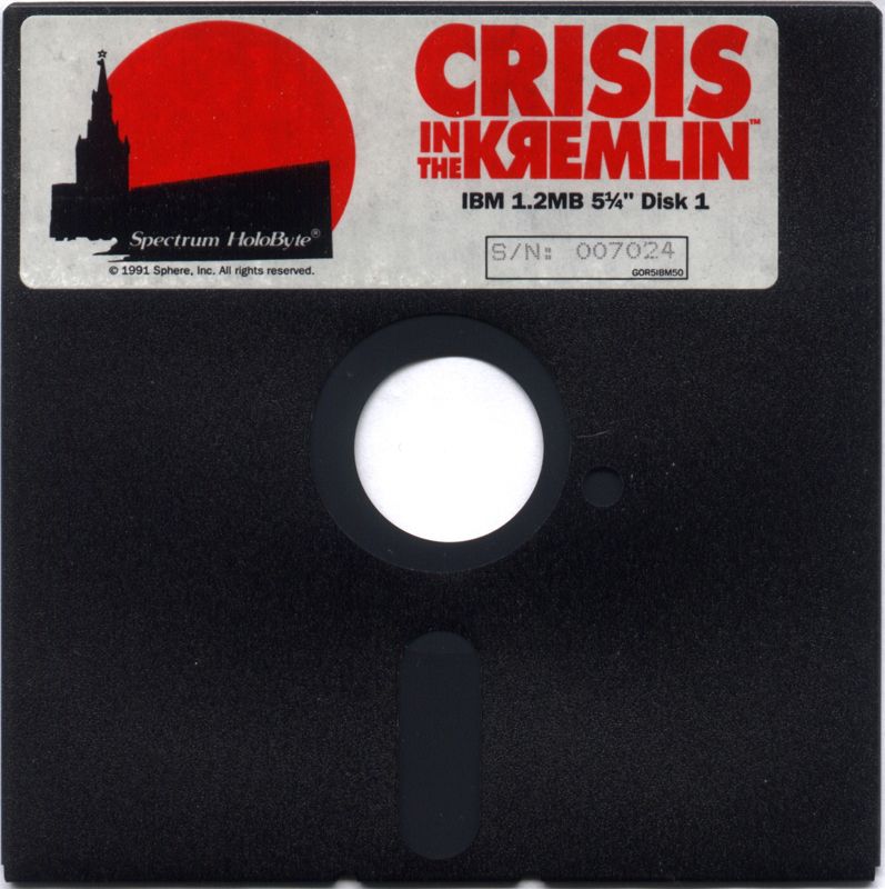 Media for Crisis in the Kremlin (DOS) (Includes the 355-page paperback, Klass: How Russians Really Live by David K. Willis (1985).): Disk 1 of 5