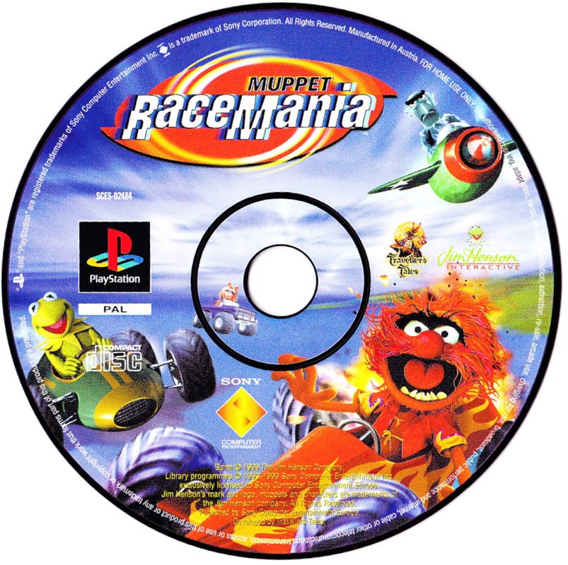 Media for Muppet RaceMania (PlayStation)