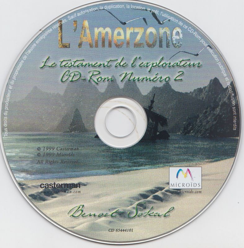 Media for Amerzone: The Explorer's Legacy (Windows): Disc 2
