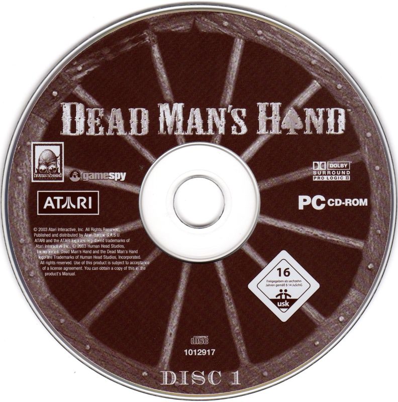 Media for Dead Man's Hand (Windows): Disc 1