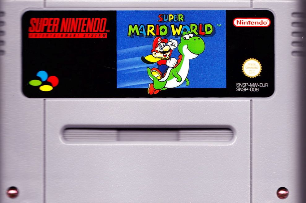 Media for Super Mario World (SNES) (Super Classic Series release)