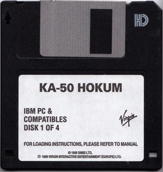 Media for Ka-50 Hokum (DOS): Disk 1