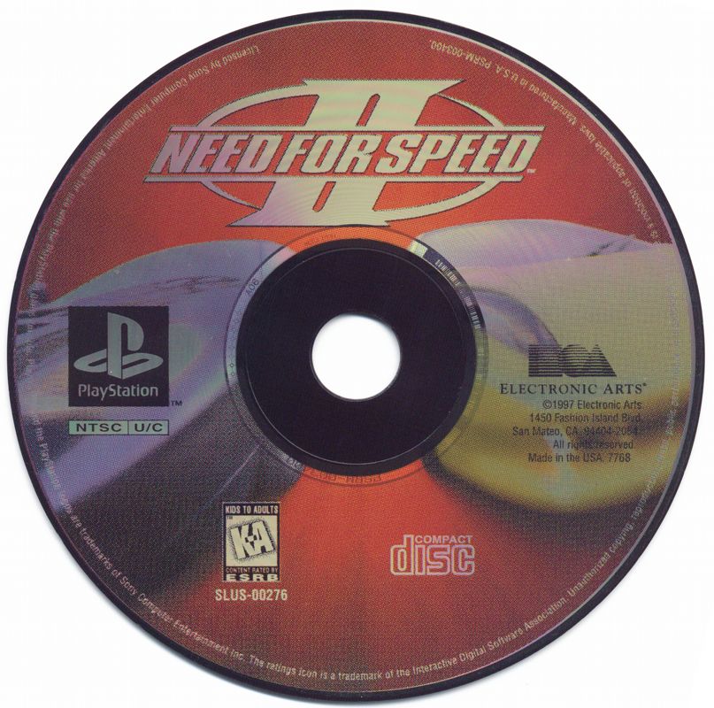 Media for Need for Speed II (PlayStation)