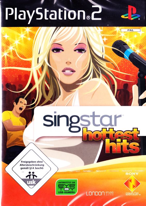 Front Cover for SingStar: Hottest Hits (PlayStation 2)