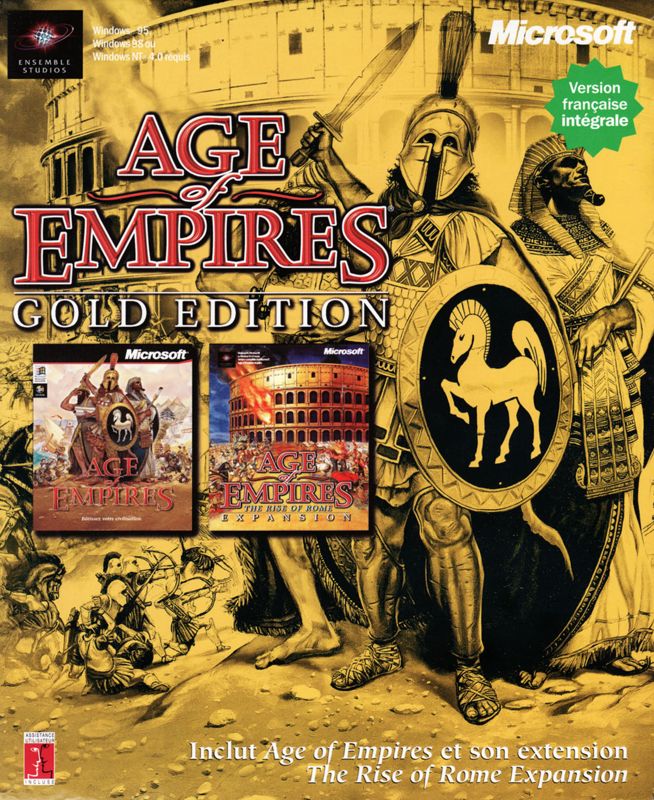 Front Cover for Age of Empires: Gold Edition (Windows)