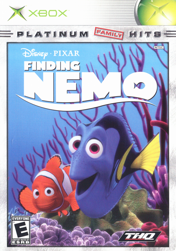 Front Cover for Disney•Pixar Finding Nemo (Xbox) (Platinum Hits)