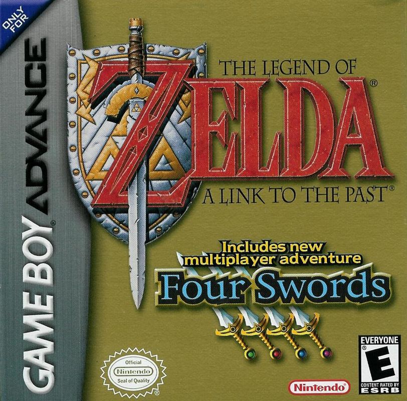 2002 Zelda A Link to the Past/Four Swords GBA Print Ad/Poster Official  Promo Art