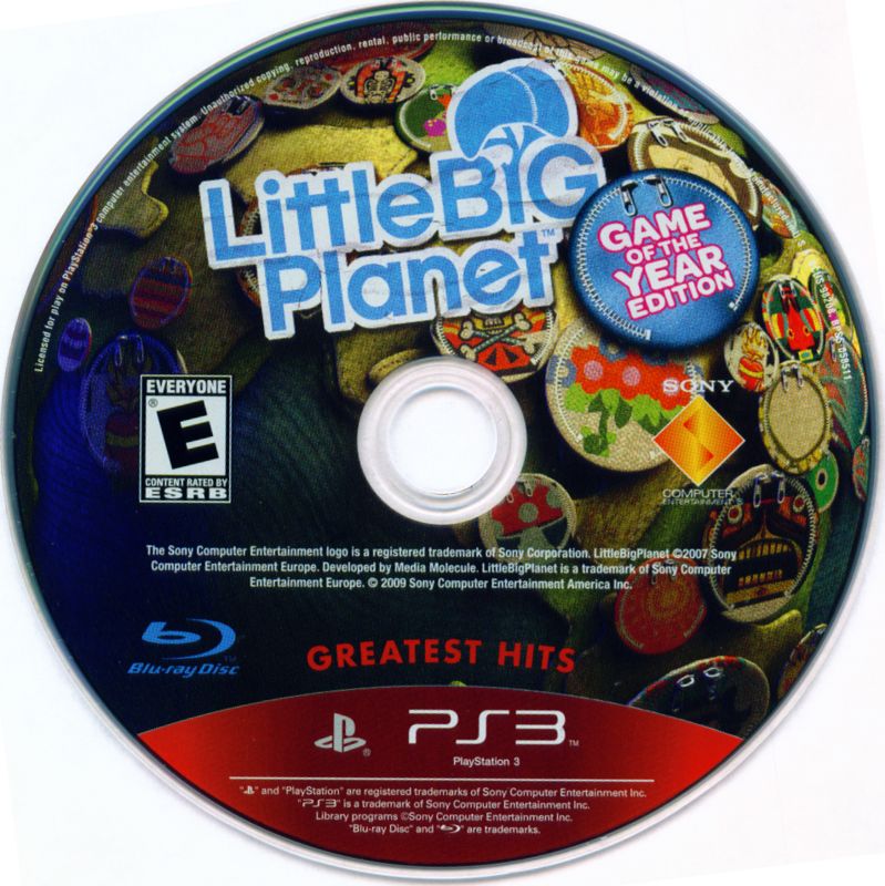 Media for LittleBigPlanet: Game of the Year Edition (PlayStation 3) (Greatest Hits release)