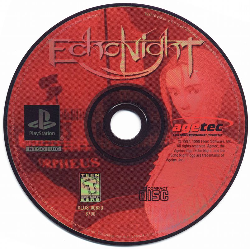 Media for Echo Night (PlayStation)