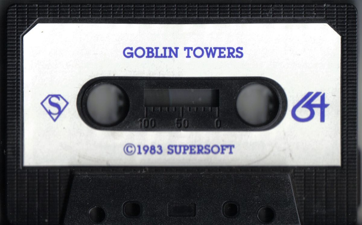 Media for Goblin Towers (Commodore 64)
