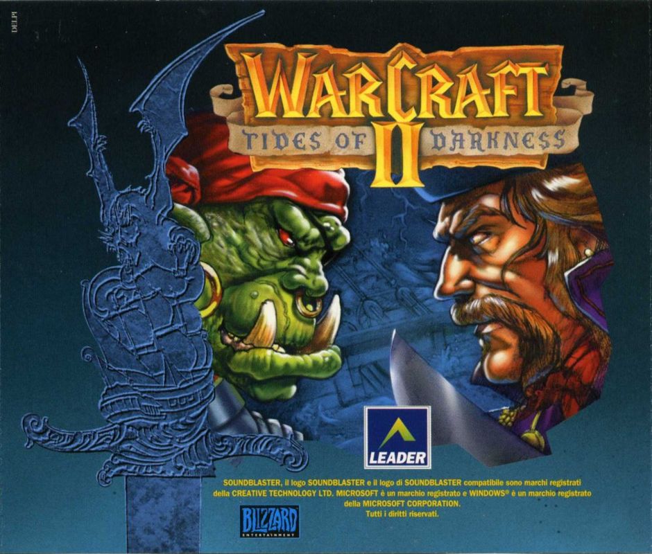 Other for WarCraft II: Tides of Darkness (DOS): Jewel Case - Back