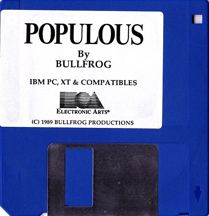 Media for SimCity & Populous (DOS): Populous Disk