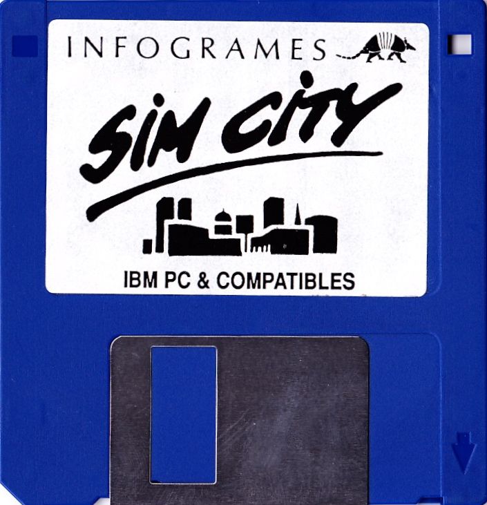 Media for SimCity & Populous (DOS): SimCity Disk