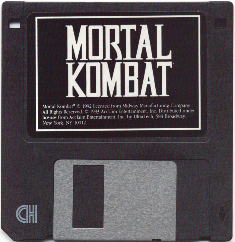 Media for Mortal Kombat (DOS): Disk 1/3