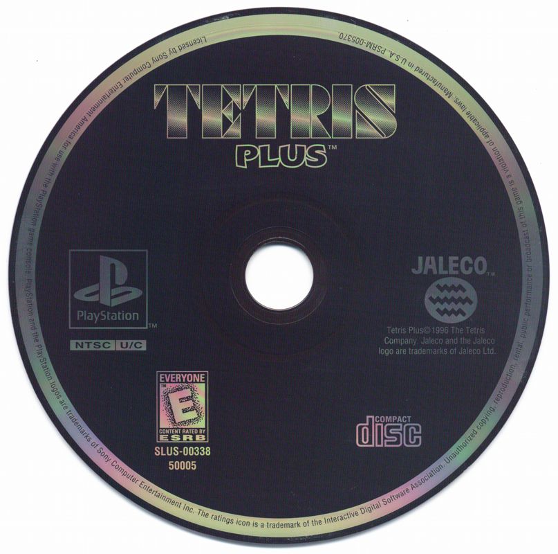 Media for Tetris Plus (PlayStation) (Greatest Hits release)