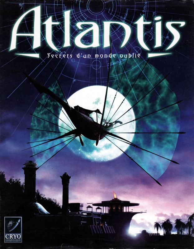 Front Cover for Atlantis: The Lost Tales (DOS and Windows)