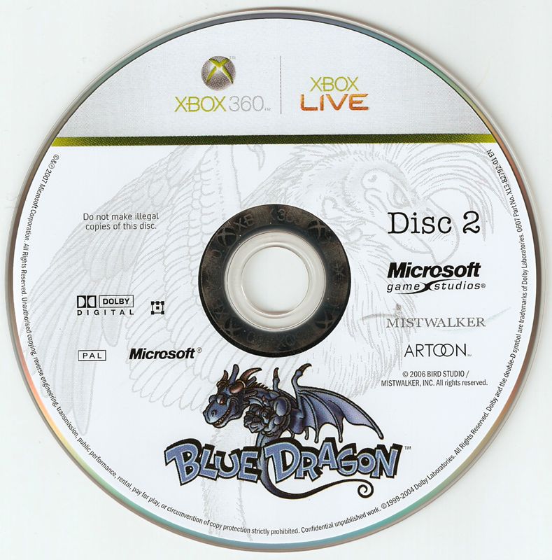 Media for Blue Dragon (Xbox 360): Disc 2