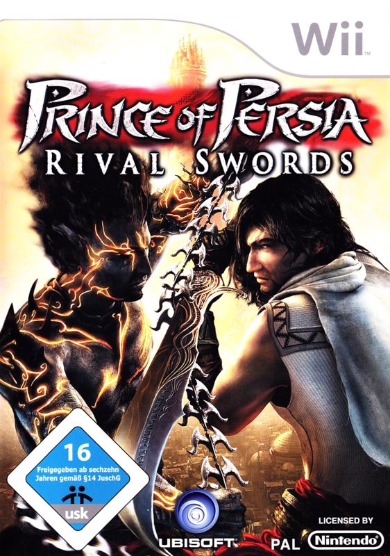 Front Cover for Prince of Persia: The Two Thrones (Wii) (Re-release)