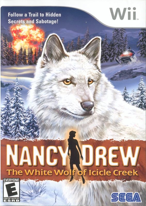 Front Cover for Nancy Drew: The White Wolf of Icicle Creek (Wii)