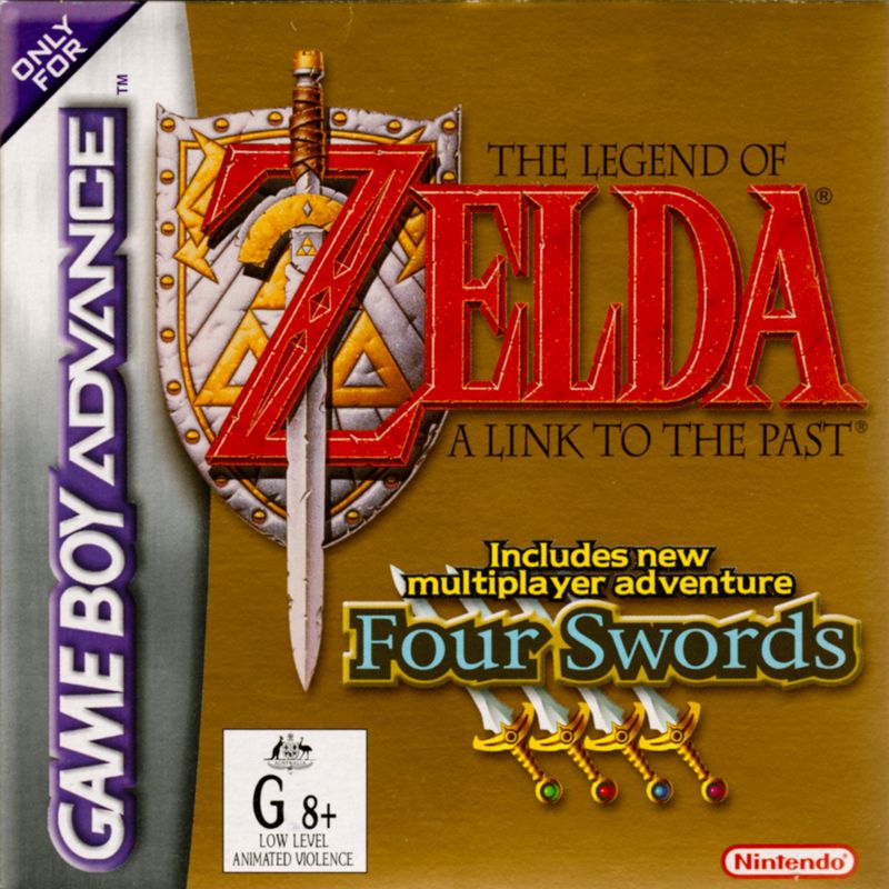 The Legend of Zelda: A Link to the Past/Four Swords cover or