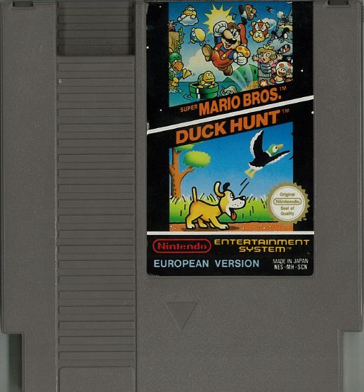 super mario bros duck hunt cartridge