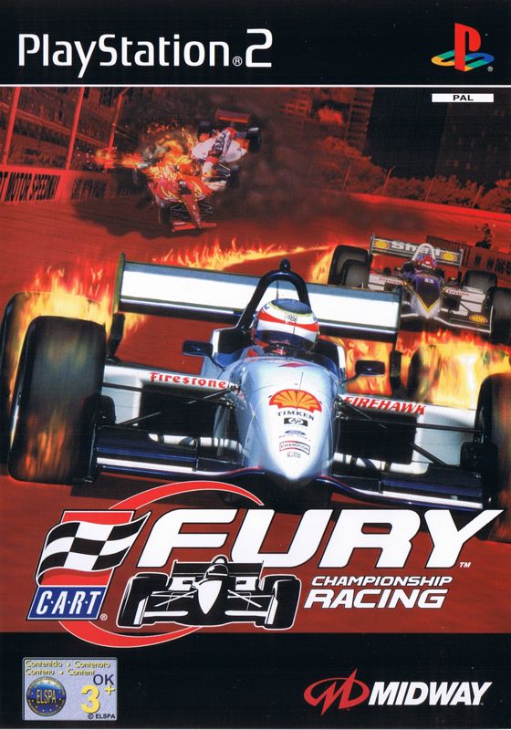 Front Cover for CART Fury: Championship Racing (PlayStation 2)