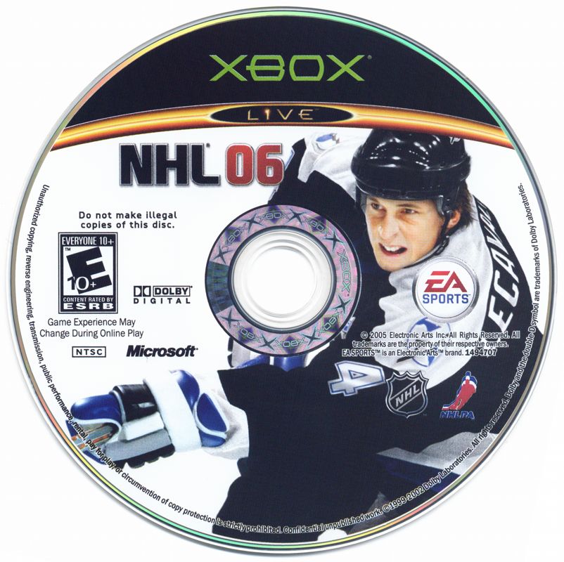 Media for NHL 06 (Xbox)