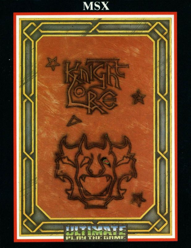 Knight Lore cover or packaging material - MobyGames