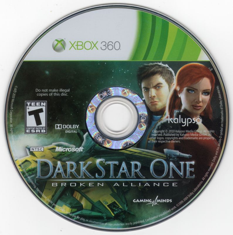 Media for Darkstar One (Xbox 360)