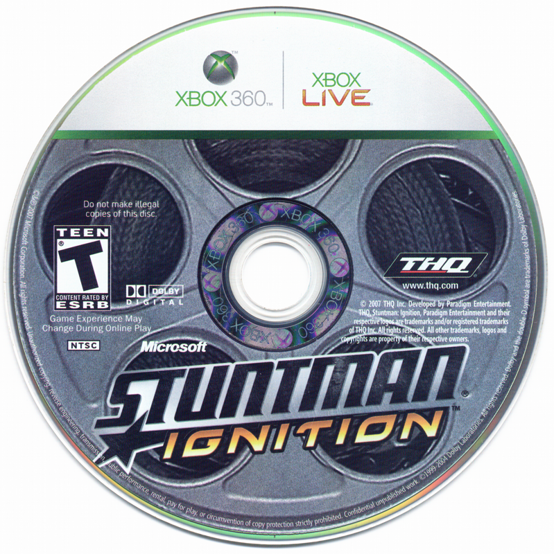 Stuntman: Ignition cover or packaging material - MobyGames