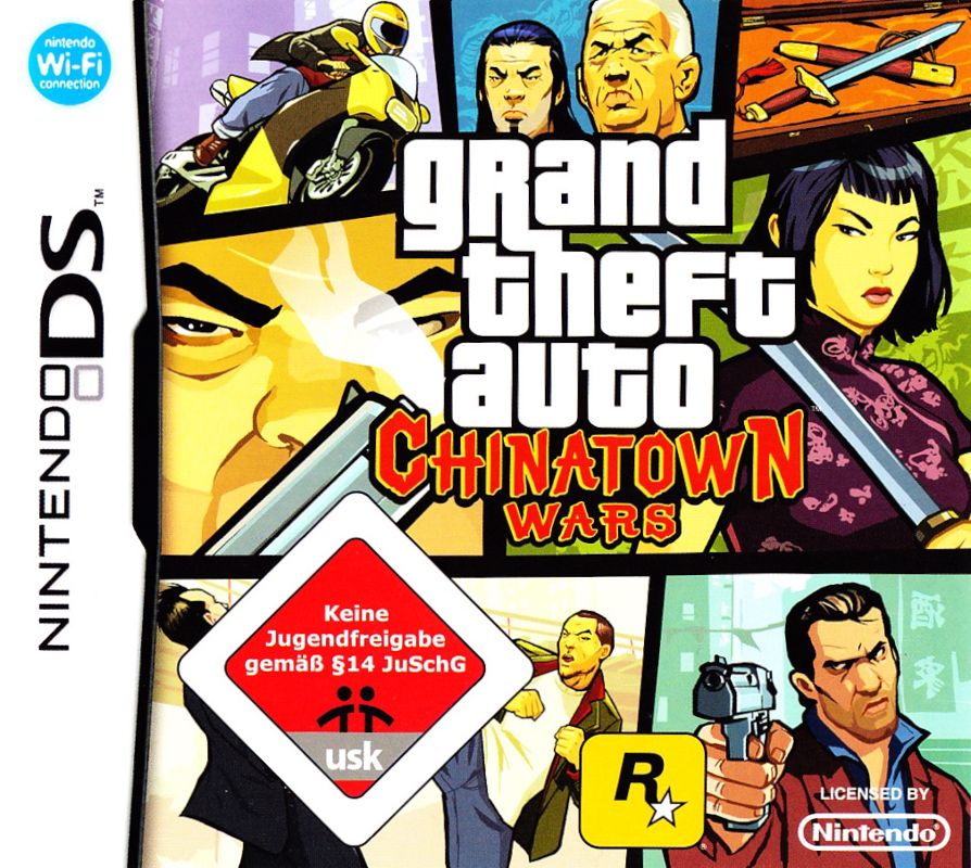 Front Cover for Grand Theft Auto: Chinatown Wars (Nintendo DS)