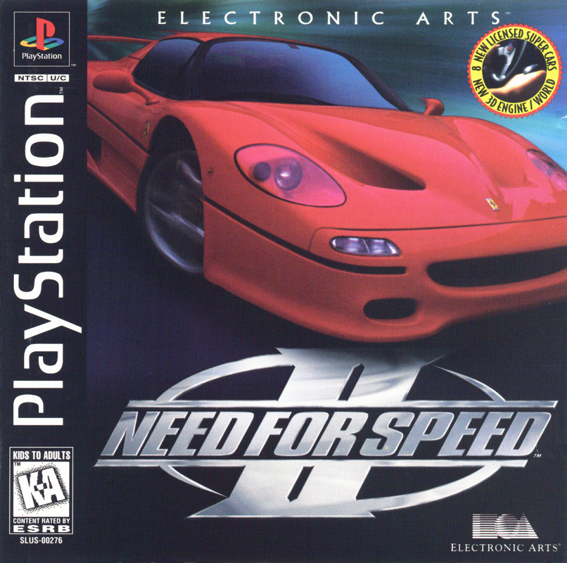 Front Cover for Need for Speed II (PlayStation)
