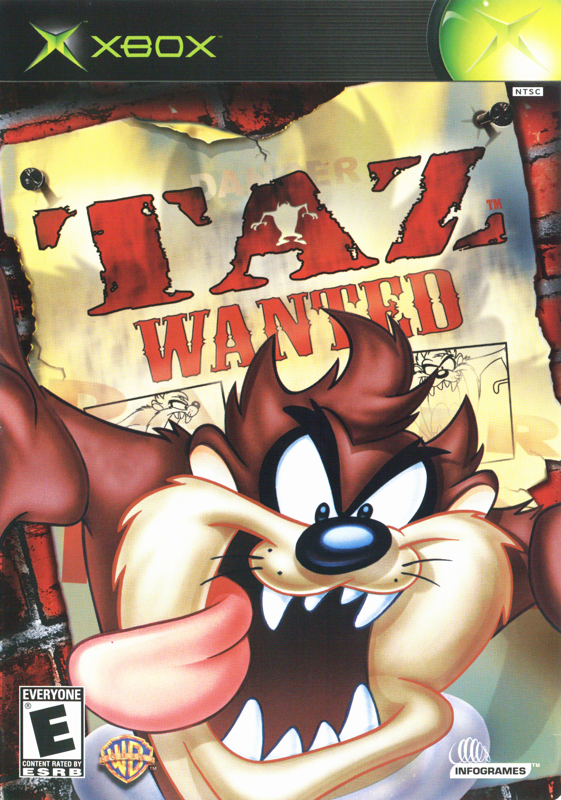 Front Cover for Taz: Wanted (Xbox)