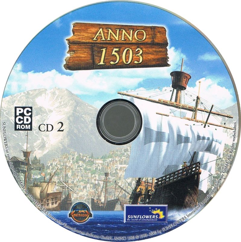 Media for 1503 A.D.: The New World (Windows): Disc 2