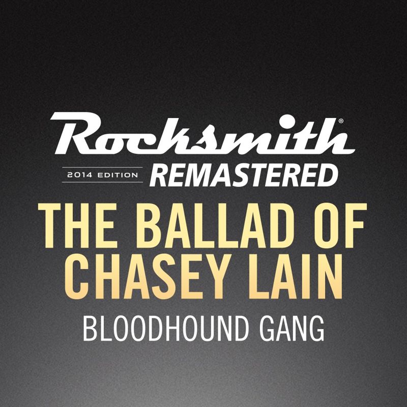 Front Cover for Rocksmith 2014 Edition: Remastered - Bloodhound Gang: The Ballad of Chasey Lain (PlayStation 3 and PlayStation 4) (download release)