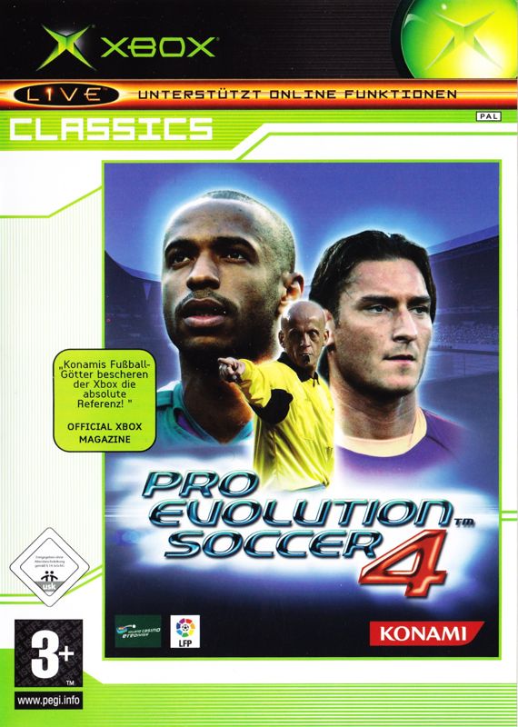 Front Cover for World Soccer: Winning Eleven 8 International (Xbox) (Classics release)
