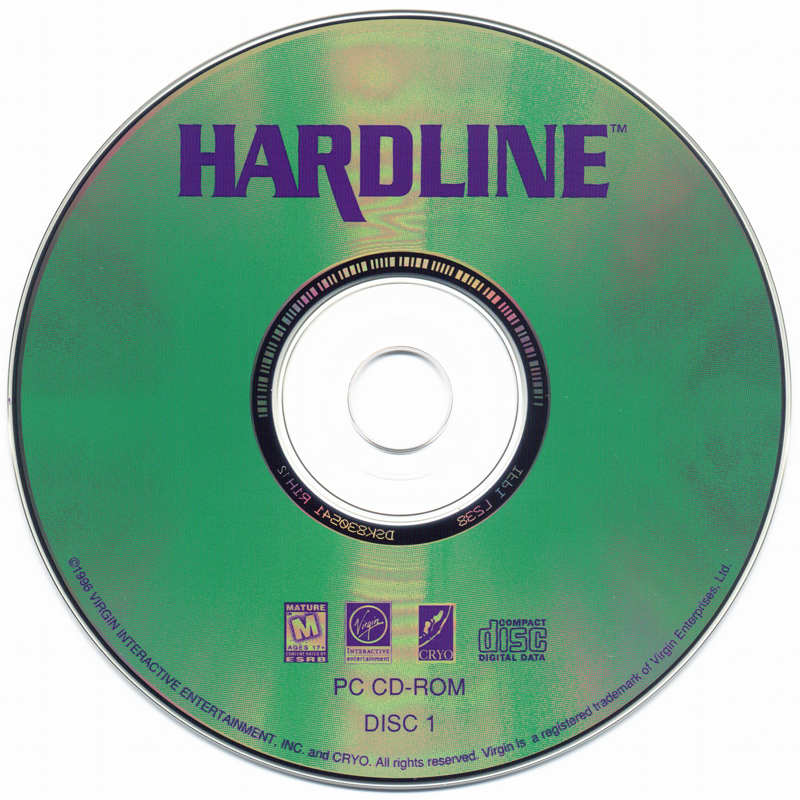 Media for Hardline (DOS): Disc 1/3