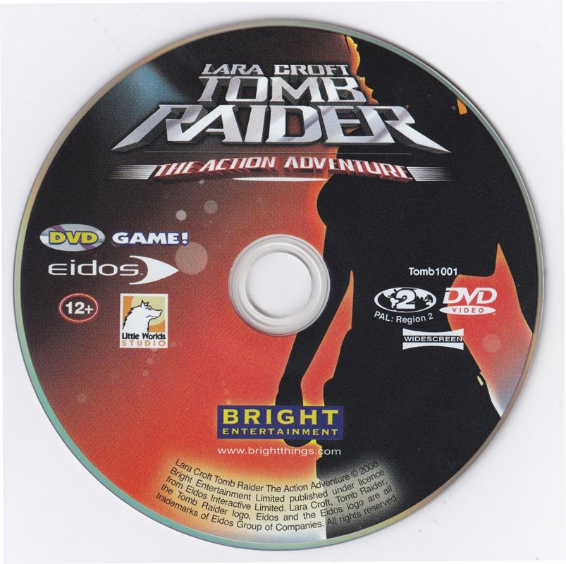 Media for Lara Croft: Tomb Raider - The Action Adventure (DVD Player)