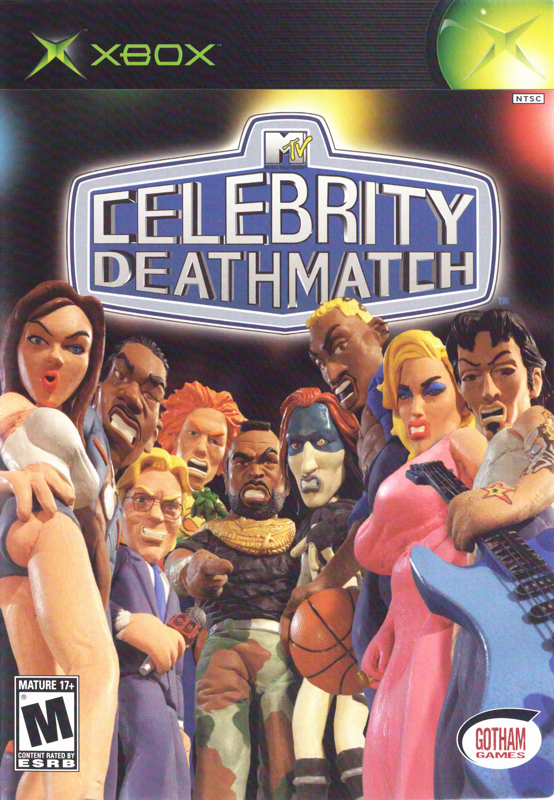 Front Cover for MTV Celebrity Deathmatch (Xbox)