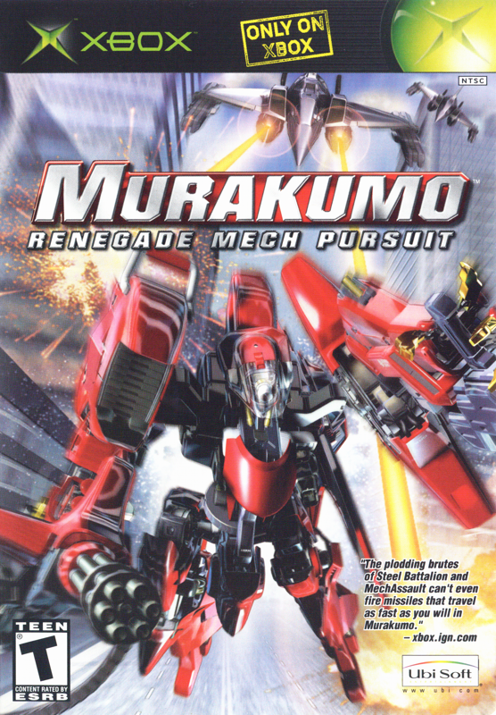 Front Cover for Murakumo: Renegade Mech Pursuit (Xbox)
