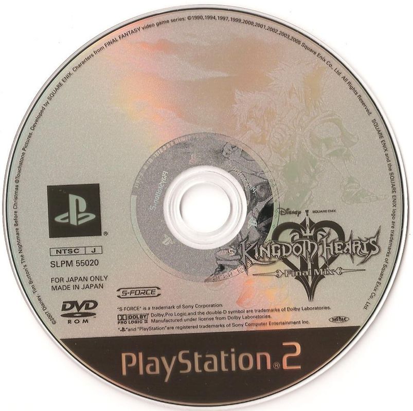 Media for Kingdom Hearts II: Final Mix+ (PlayStation 2) (Ultimate Hits Release)