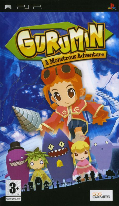 Front Cover for Gurumin: A Monstrous Adventure (PSP)