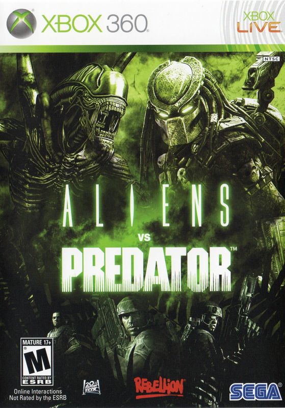 Aliens vs Predator cover or packaging material - MobyGames