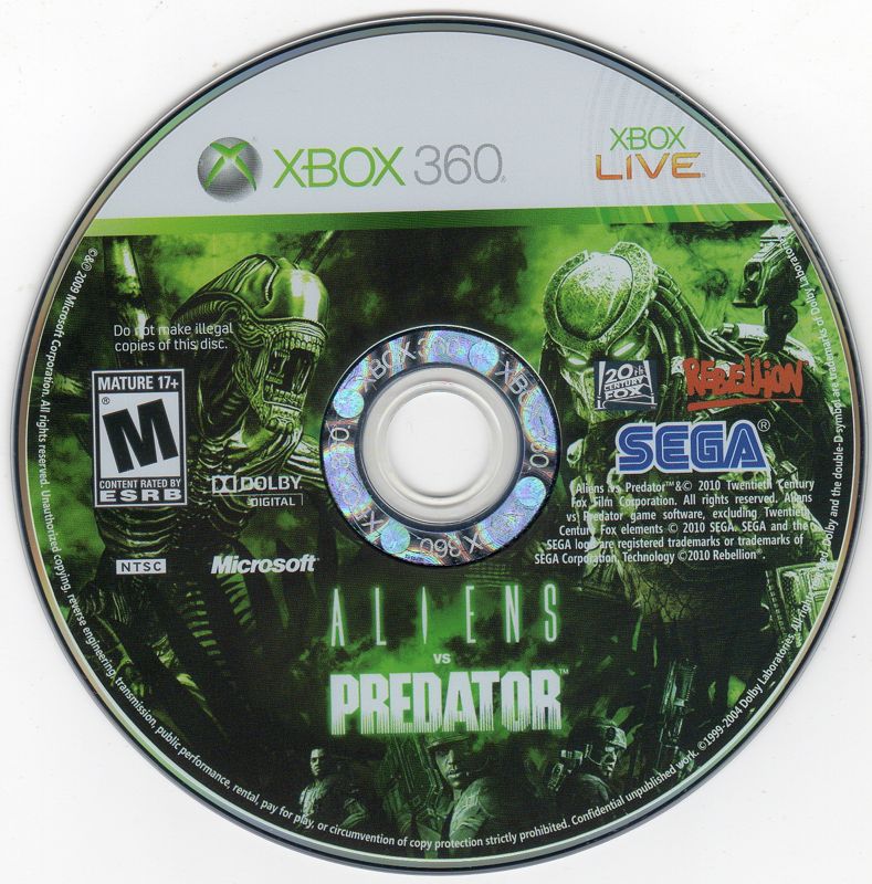 Media for Aliens vs Predator (Xbox 360)