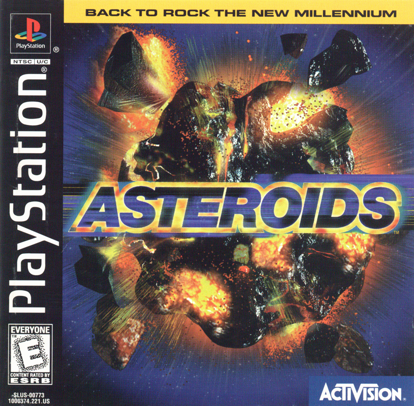 Front Cover for Asteroids (PlayStation)