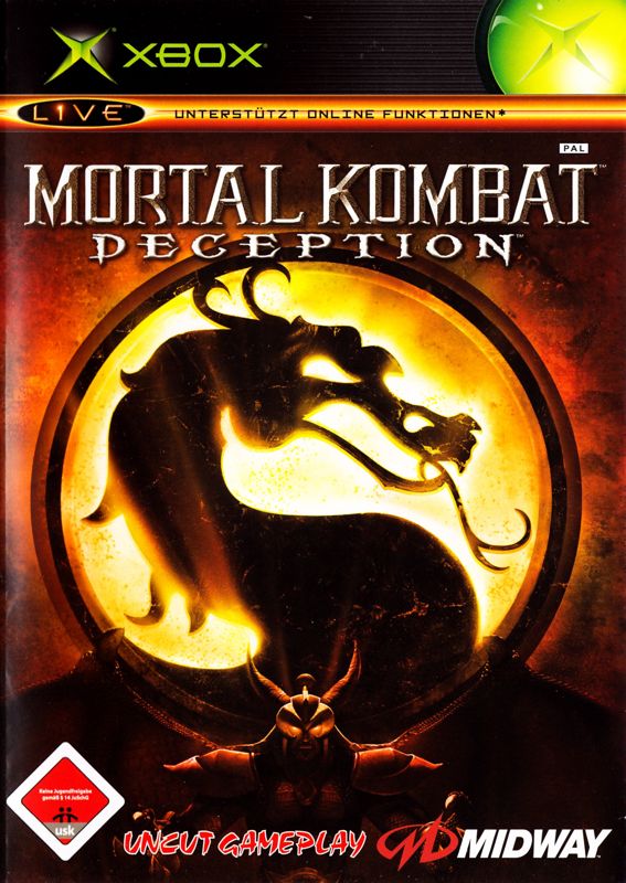 Front Cover for Mortal Kombat: Deception (Xbox)