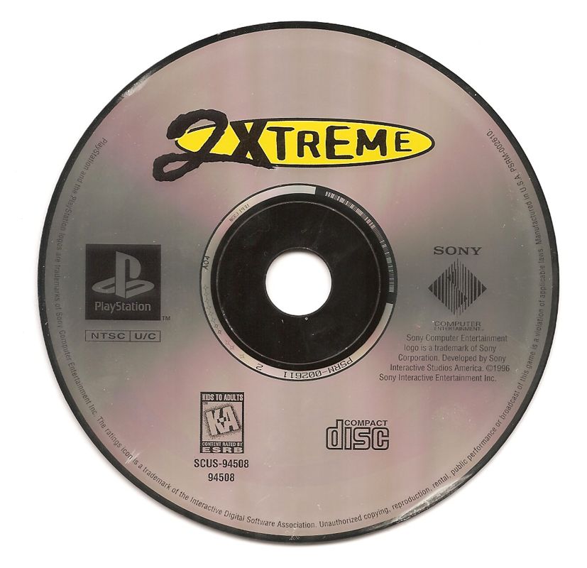 Media for 2Xtreme (PlayStation)